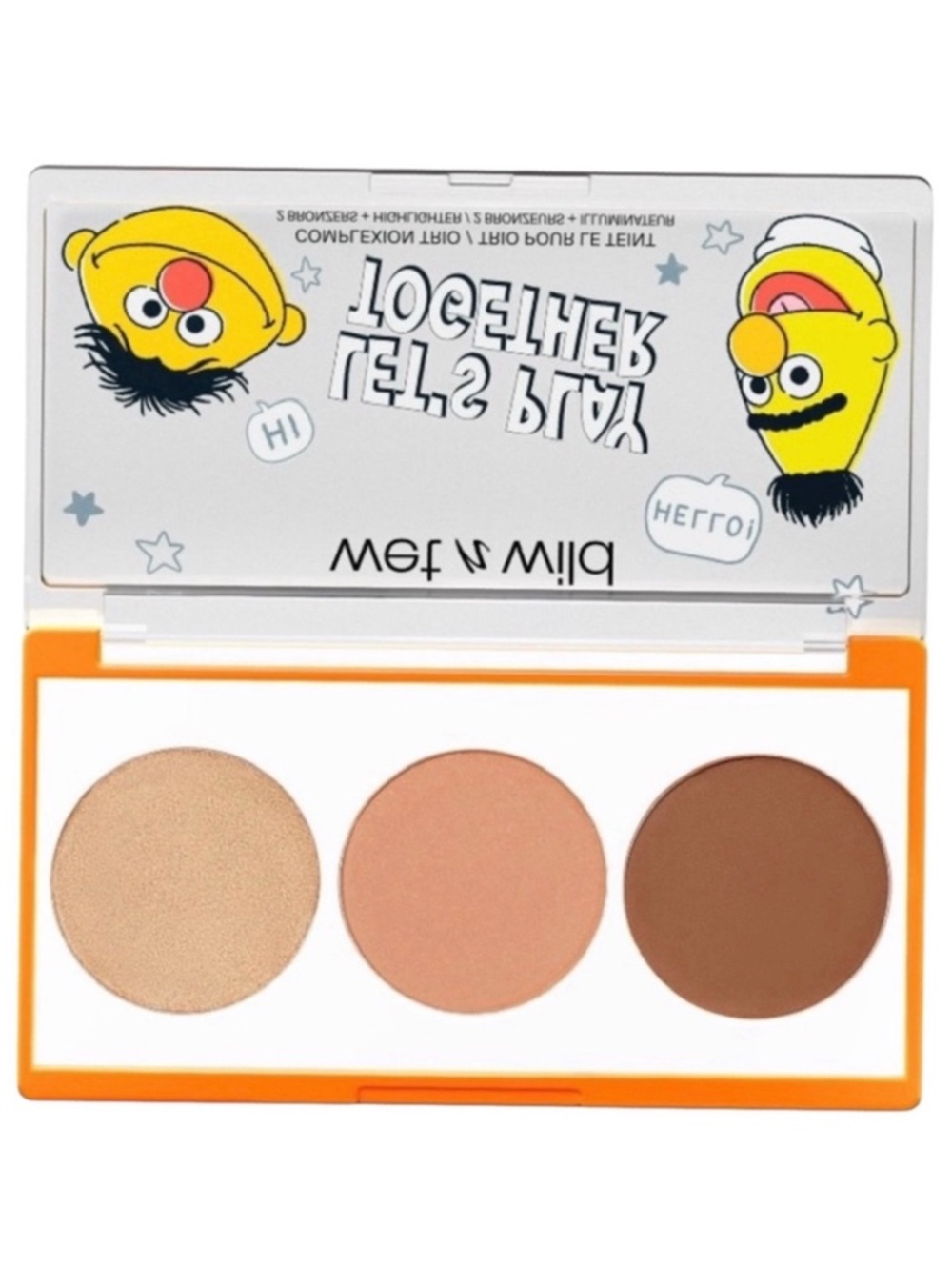 Wet n Wild Sesame Street- Let’s Play Together “Best Buddies” Complexion Trio NWT